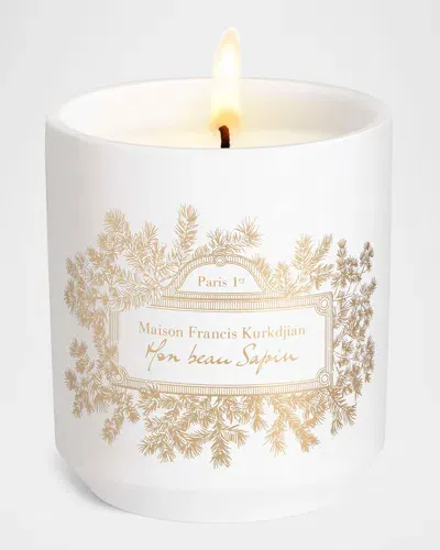 Maison Francis Kurkdjian Mon Beau Sapin Candle, 280 G In White