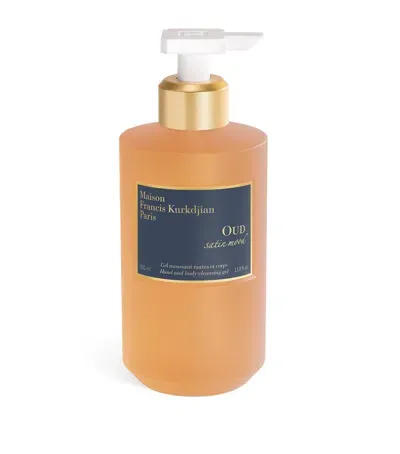 Maison Francis Kurkdjian Oud Satin Mood Hand And Body Cleansing Gel In White