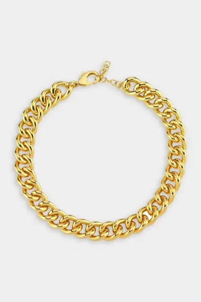 Maison Irem Necklace Curb-chainxl In Gold