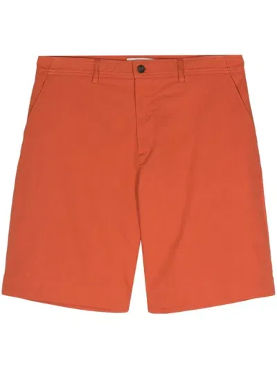 Maison Kitsuné Board Shorts In Red