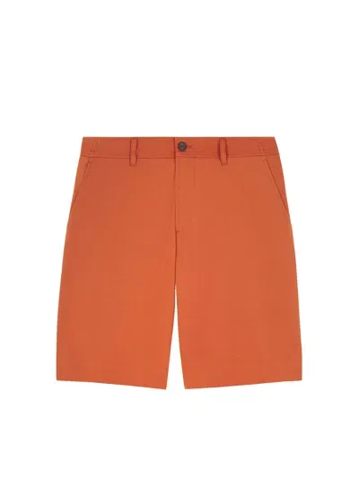 Maison Kitsuné Cotton Bermuda Shorts With Back Logoed Label