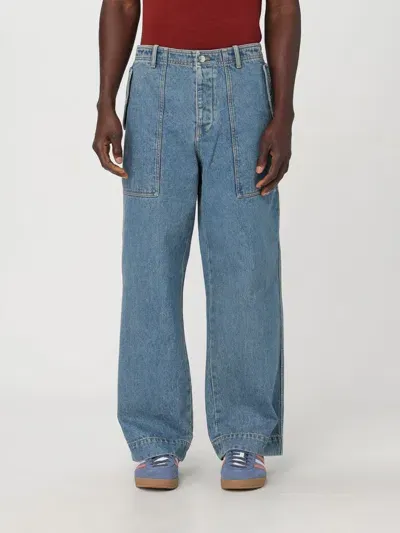 Maison Kitsuné Jeans  Men Color Denim