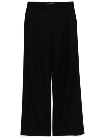 Maison Kitsuné Relaxed Pants In Black