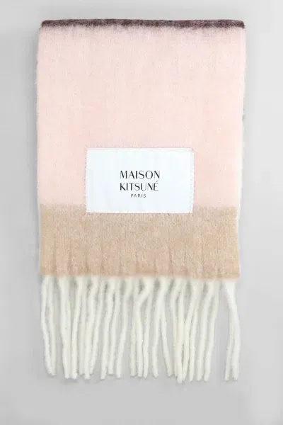 Maison Kitsuné Scarve In Pink