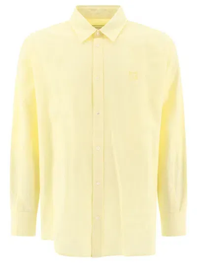 Maison Kitsuné Shirts In Yellow