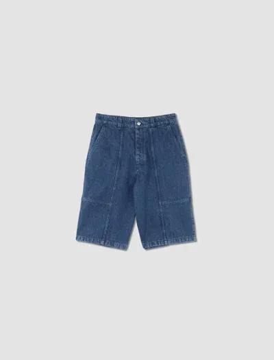 Maison Kitsuné Shorts Workwear In Blue