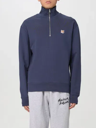 Maison Kitsuné Sweatshirt  Men Color Blue In 蓝色