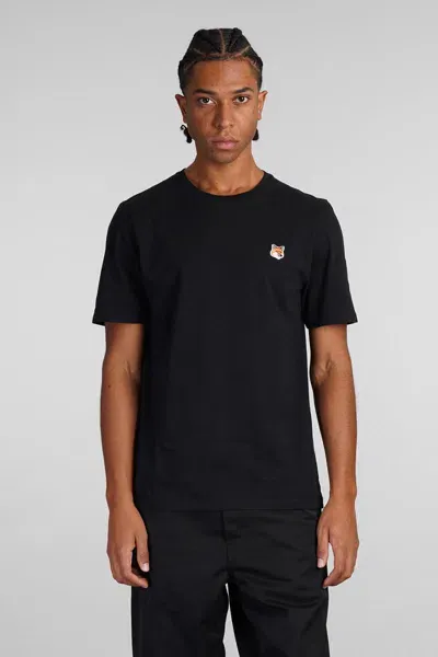 Maison Kitsuné T-shirt In Black