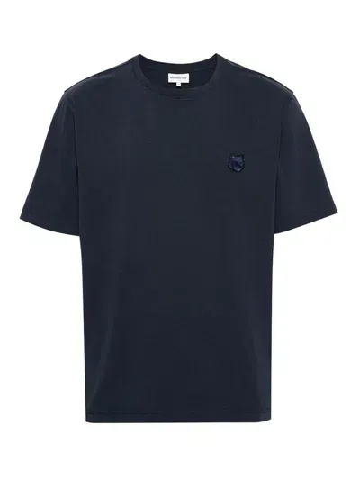 Maison Kitsuné T-shirt In Blue