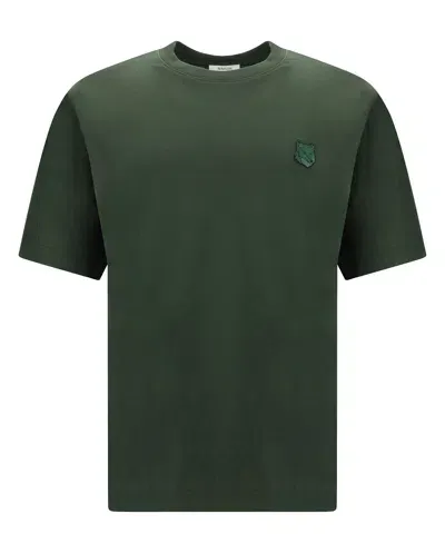 Maison Kitsuné T-shirt In Green