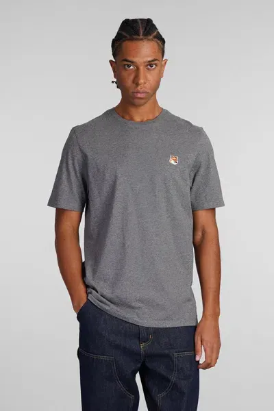 Maison Kitsuné T-shirt In Grey