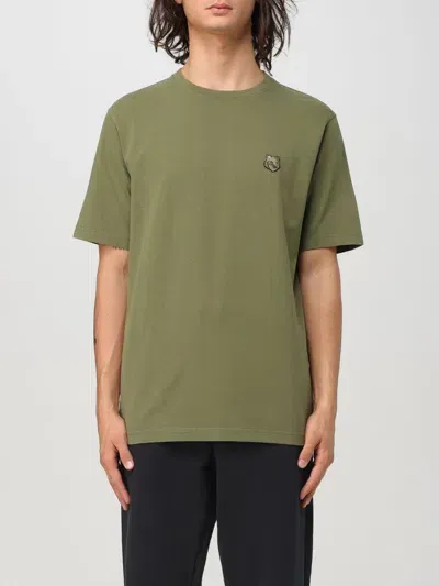 Maison Kitsuné T-shirt  Men Color Green In Grün