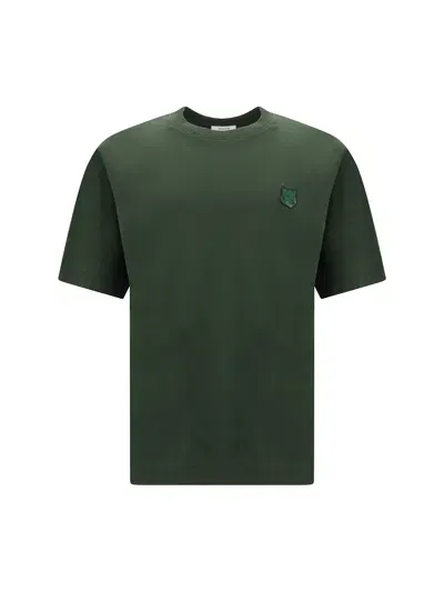 Maison Kitsuné T-shirt In Green