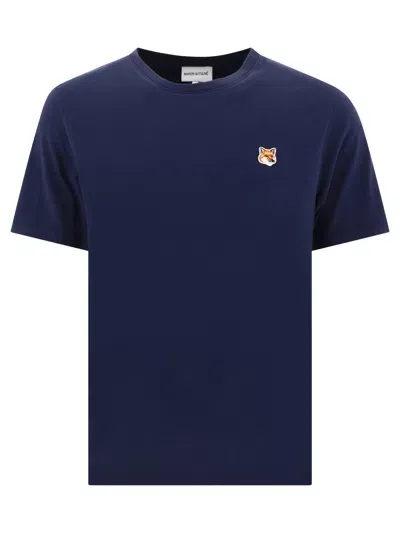 Maison Kitsuné T-shirts In Blue