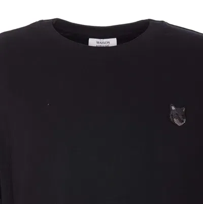 Maison Kitsuné T-shirts And Polos In Black