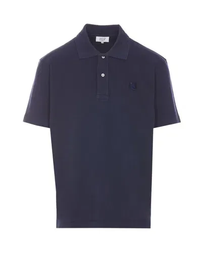 Maison Kitsuné T-shirts And Polos In Blue