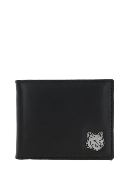 Maison Kitsuné Wallets In Black