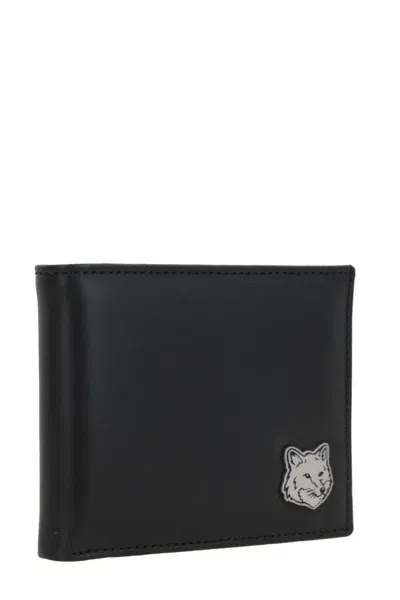 Maison Kitsuné Wallets In Black