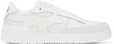 Maison Kitsuné White Chiru Sneakers In P100 White