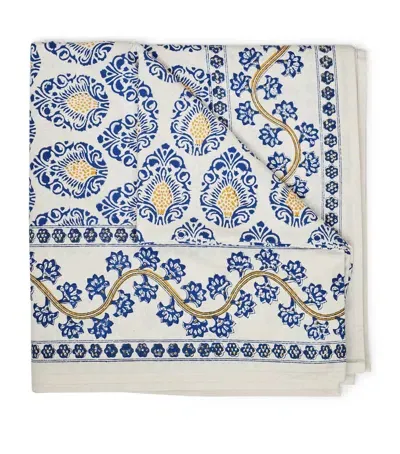 Maison Margaux Bali Blue Tablecloth