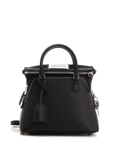 Maison Margiela 5ac Mini Handbag In Black