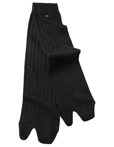 Maison Margiela Black Tabi Socks