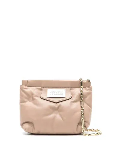 Maison Margiela Glam Slam Clutch In Brown