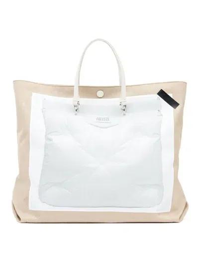 Maison Margiela Bolso Shopping - Beis In Beige