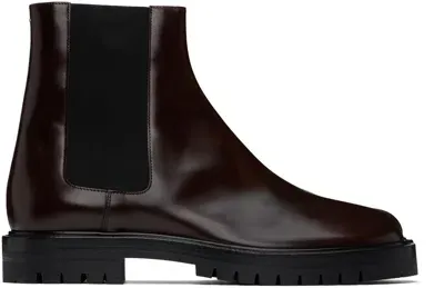 Maison Margiela Brown Tabi Chelsea Boots In T2264 Chic Brown