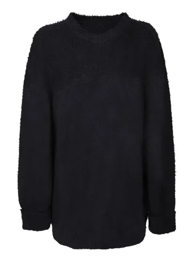 Maison Margiela Brushed Jumper In Black