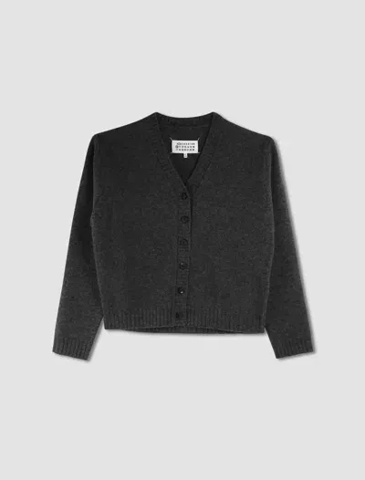 Maison Margiela Sweaters In Charcoal