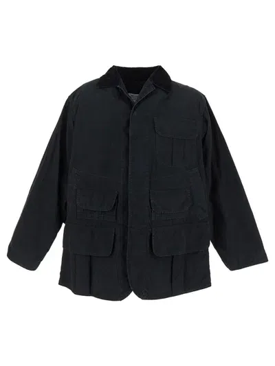 Maison Margiela Cotton Jacket In Black