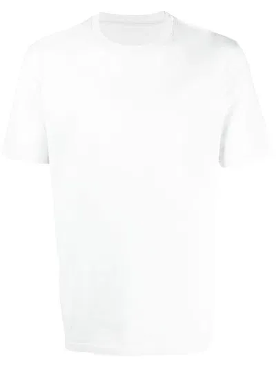 Maison Margiela Crew-neck Organic-cotton T-shirt In Neutrals