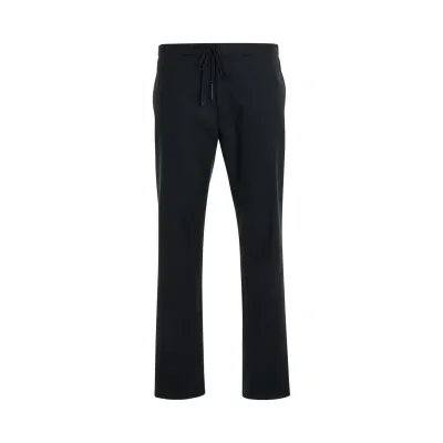 Maison Margiela Drawstring Tailored Trouser In Blue