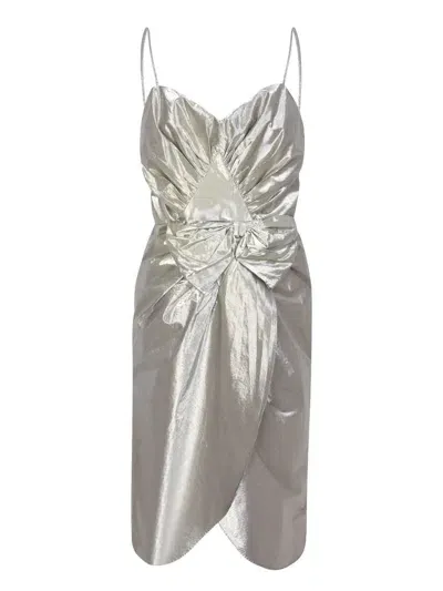 Maison Margiela Dress In Gold