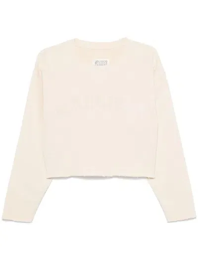 Maison Margiela Sweatshirts In Neutrals