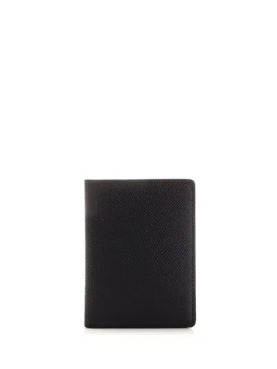 Maison Margiela Four Stitches Card Holder In Black