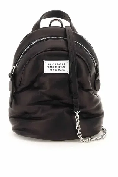 Maison Margiela Glam Slam Crossbody Backpack In Black