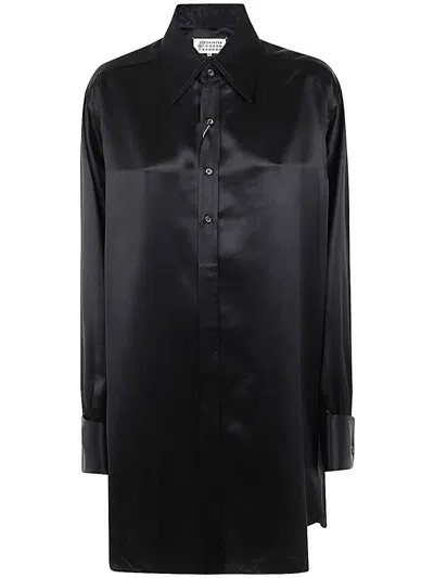 Maison Margiela Long Sleeves Shirt Clothing In Black