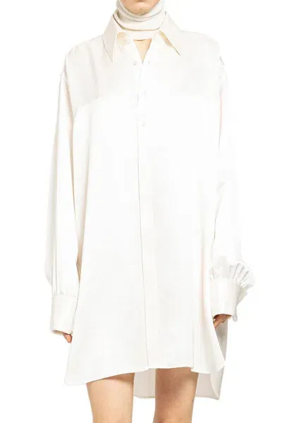 Maison Margiela Long Sleeves In Off-white