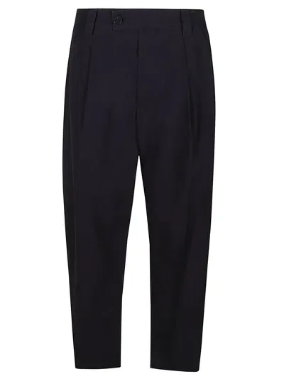 Maison Margiela Pants In Dark Navy