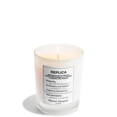 Maison Margiela Replica By The Fireplace Candle 165g In White