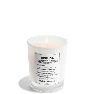 Maison Margiela Replica Jazz Club Candle 165g In White