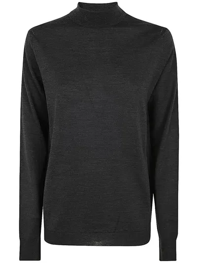 Maison Margiela Round Neck Sweater Clothing In Grey