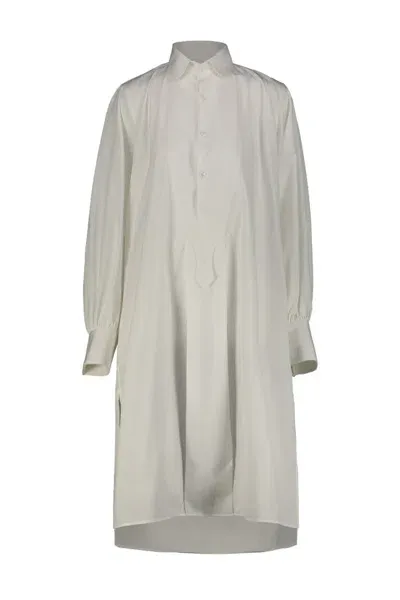 Maison Margiela Shirt Dress Clothing In White