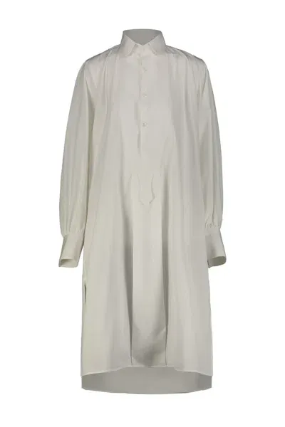 Maison Margiela Shirt Dress In White