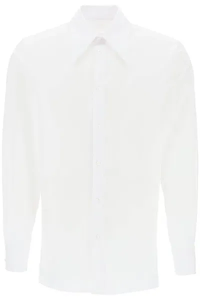 Maison Margiela "shirt With Pointed Collar" In Multi