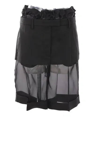 Maison Margiela Shorts In Black