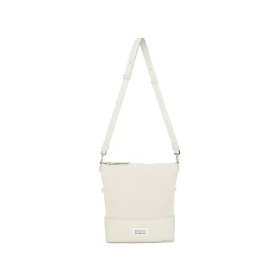 Maison Margiela Small 5ac Hobo Bag In White