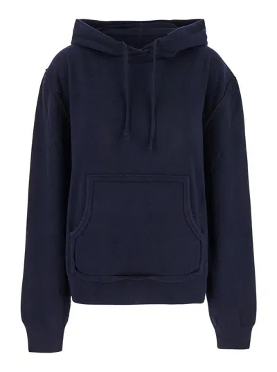 Maison Margiela Sweatshirt In Blue